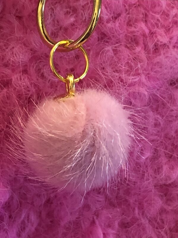 Fake Fur Pom Pom - Image 2