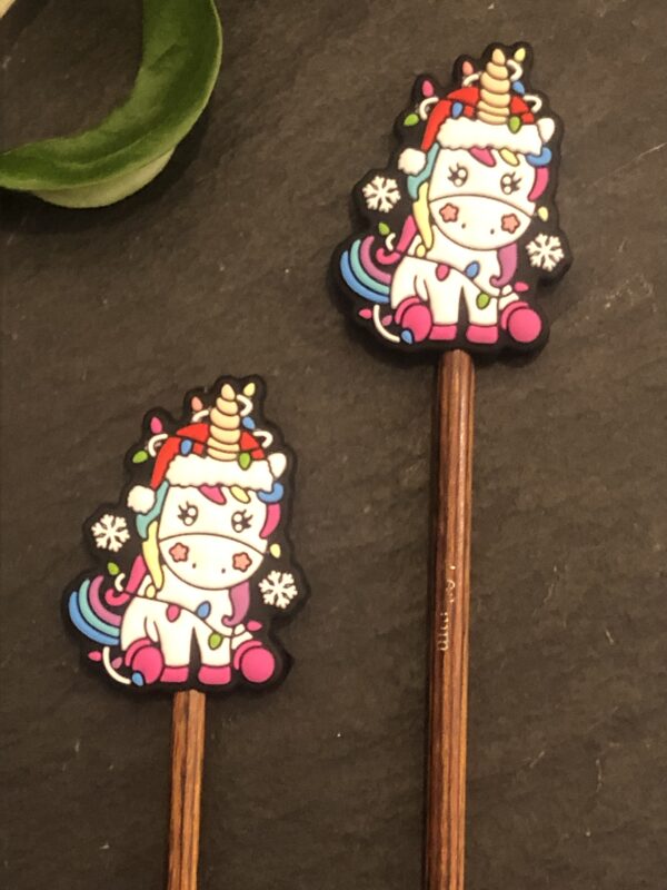Unicorn m/juledekoration - Billede 2