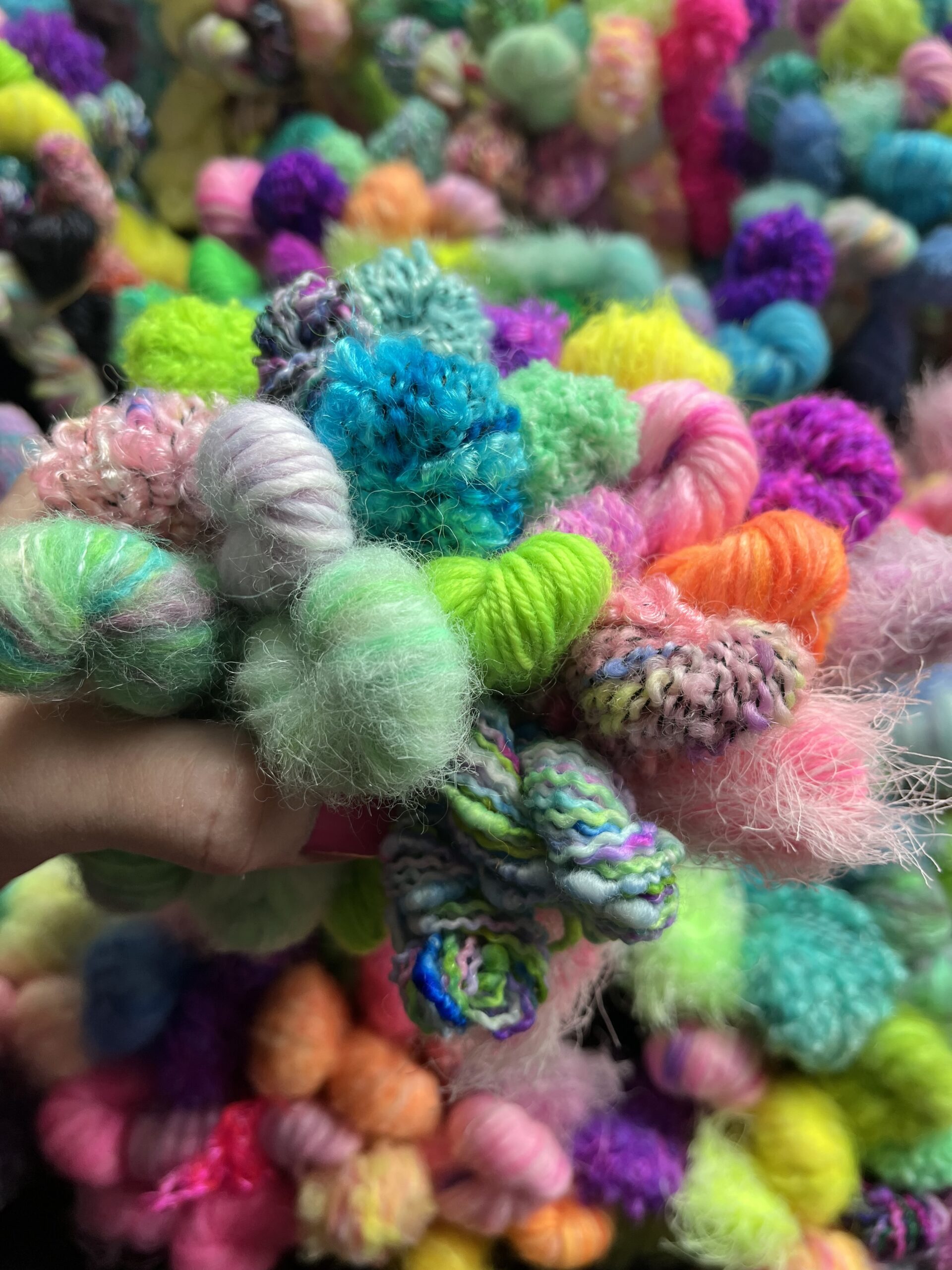 LUCKY BAGS - Håndfarvet