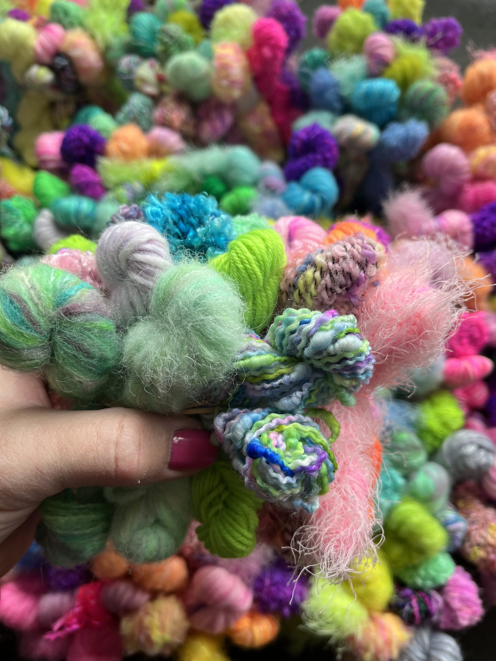 LUCKY BAGS - Håndfarvet - Billede 2