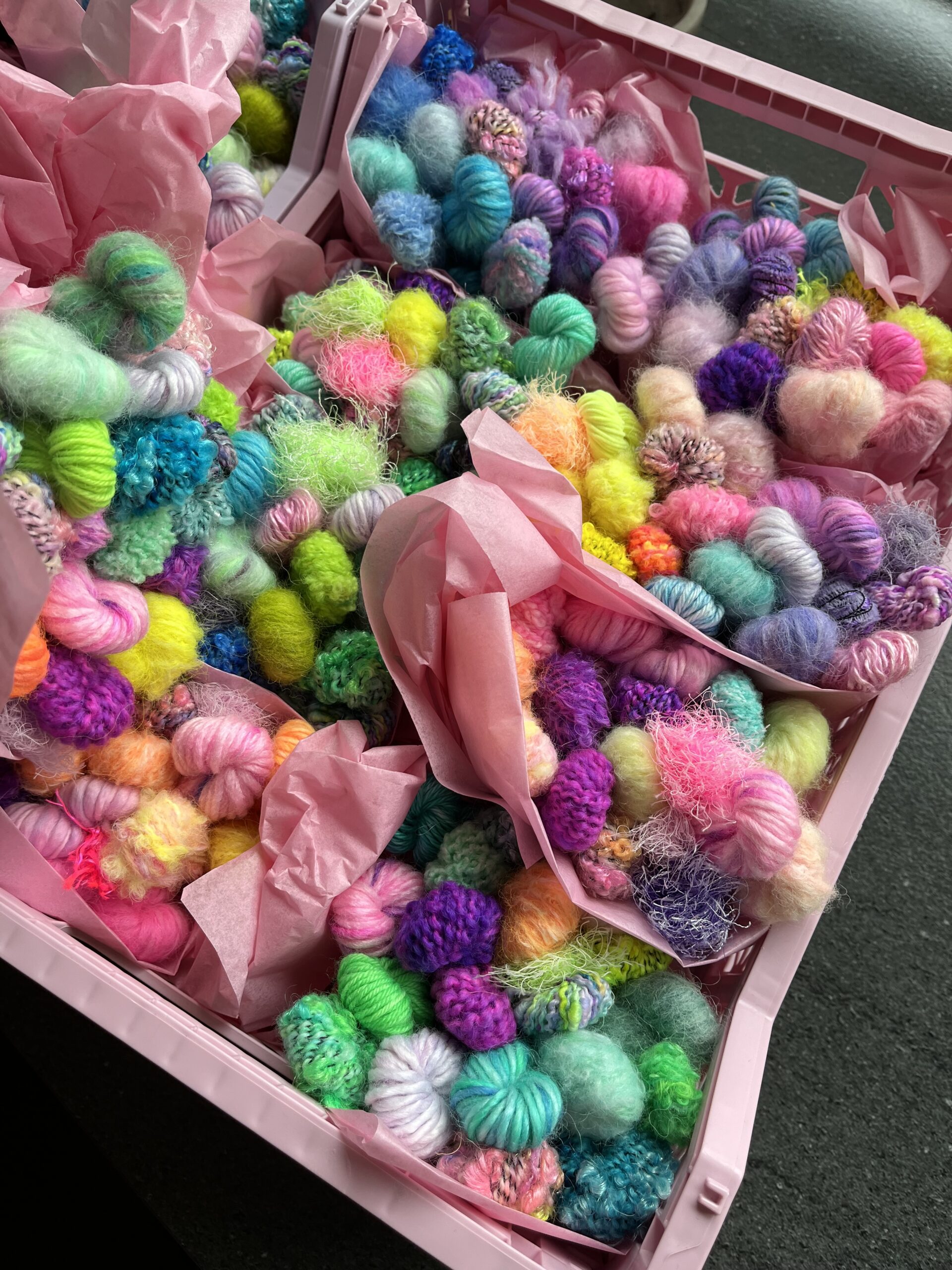 LUCKY BAGS - Håndfarvet - Billede 3