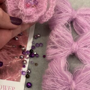 Lavender Dreams - Kid Silk Lace m/Glitter