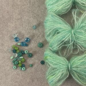 Spearmint - Kid Silk Lace m/Glitter
