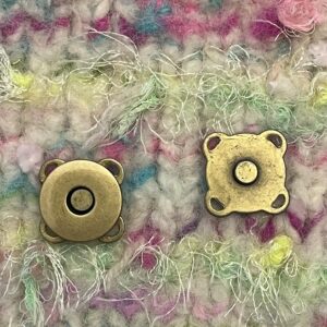 Magnetlås - Antik Messing