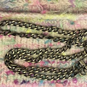 Taskekæde Antik Messing/ 90 cm