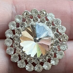 Bling-bling crystal flower