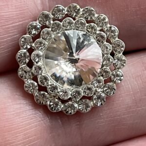Bling-bling crystal flower