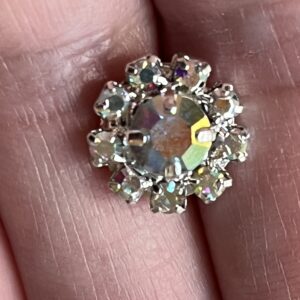 Bling-bling crystal flower