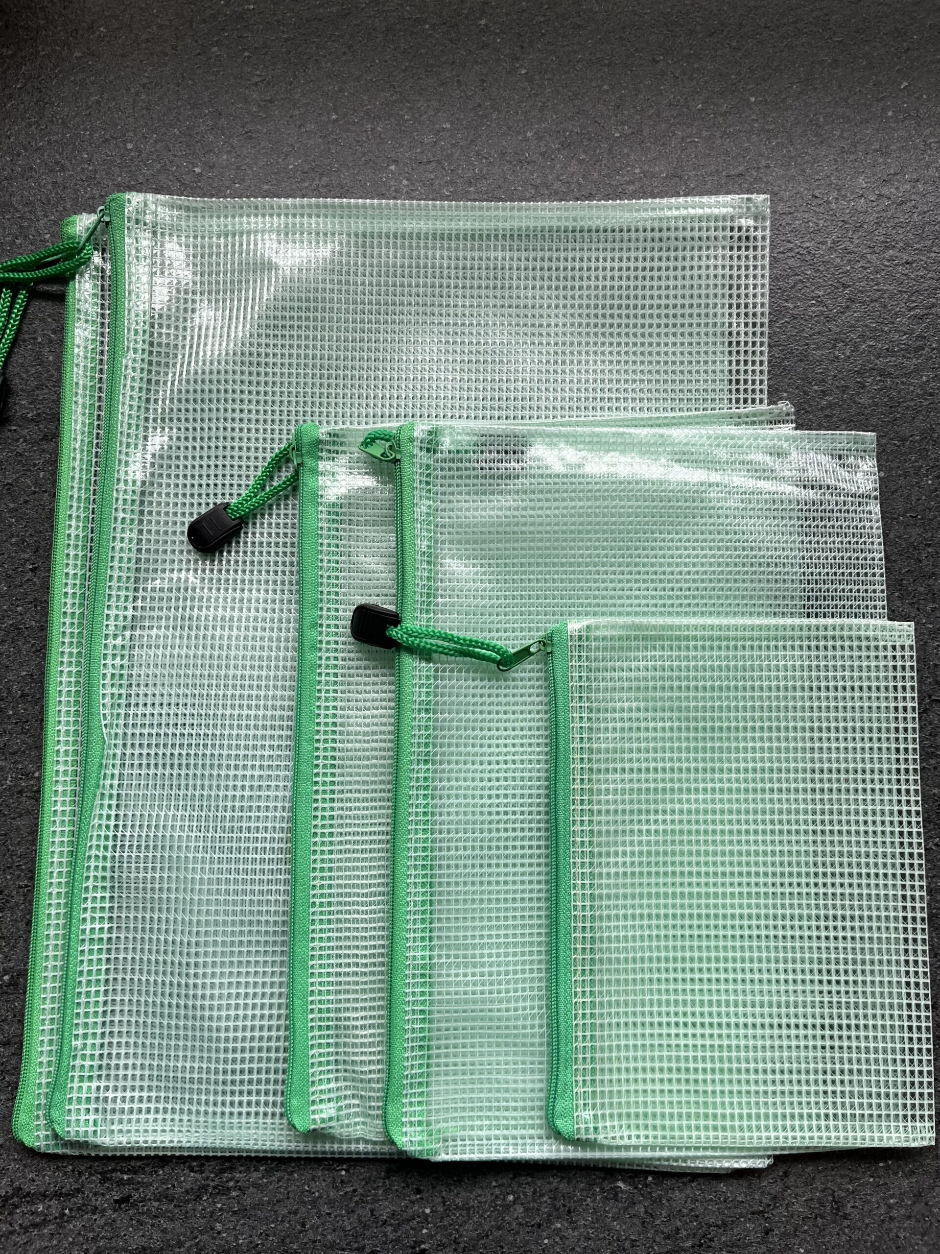 Zip Bag 5/stk Grøn
