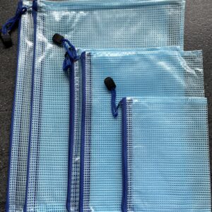 Zip Bag - 5/sæt blå