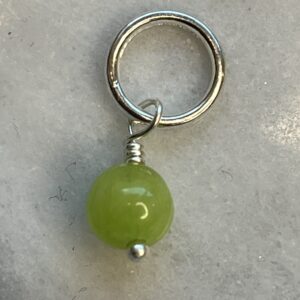 Lemon Green Jade/Sølv