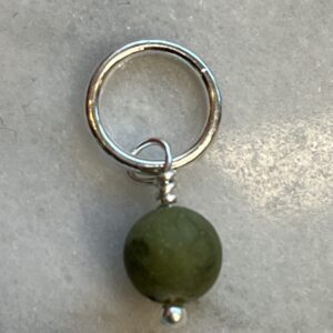 Grøn Jade/Sølv