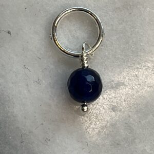 Blå Jade/Sølv