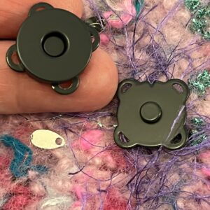 Magnetlås Sort/20mm